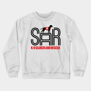 K-9 Search and Rescue Crewneck Sweatshirt